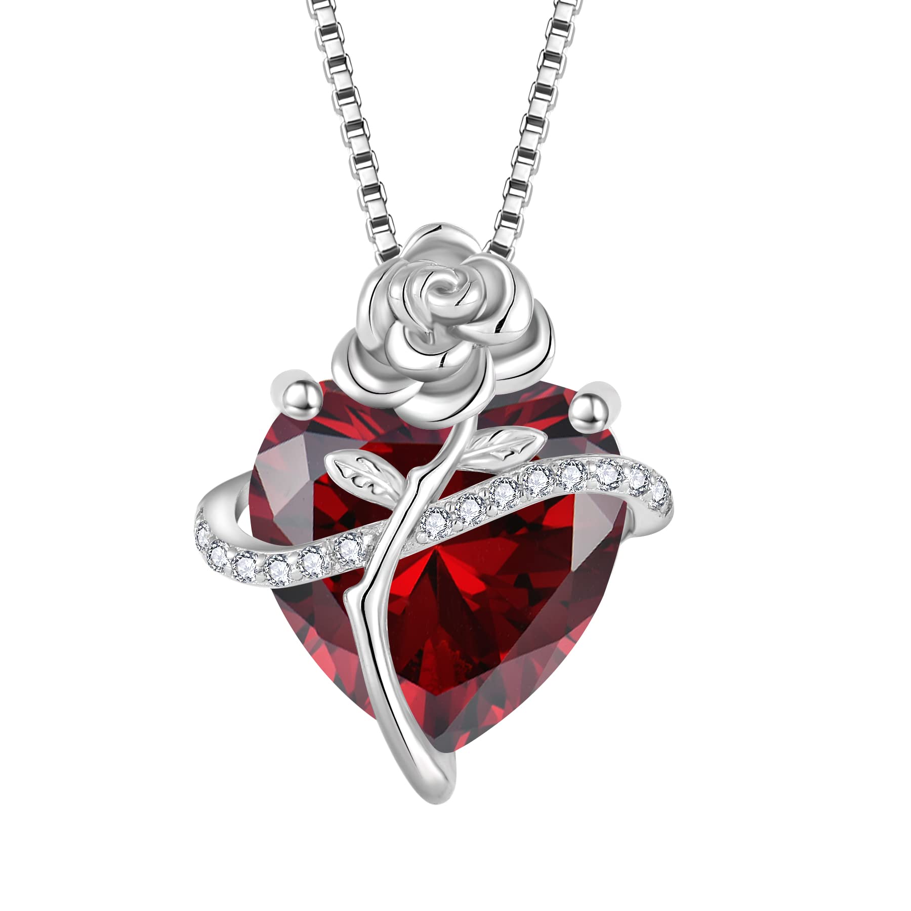 Collar de Plata de Ley 925 y Circonia Cúbica 5A