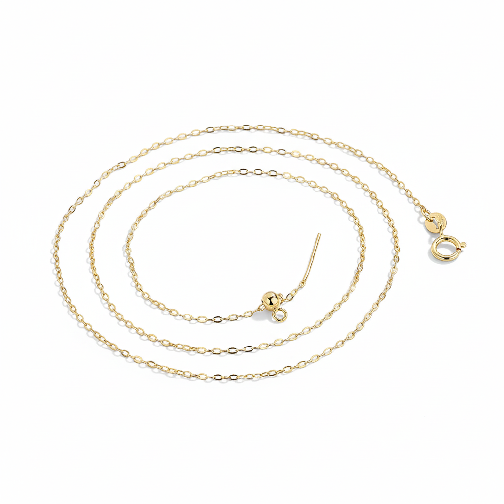Conjunto Collar y Aretes Exclusivos de Gato en Plata 925 Enchapado en Oro