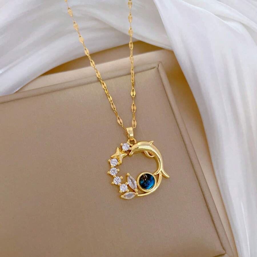 Collar con Diseño de Delfín