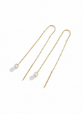 Aretes Largos en Acero Inoxidable