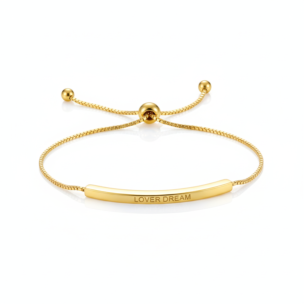 Pulsera Ajustable de Acero Inoxidable