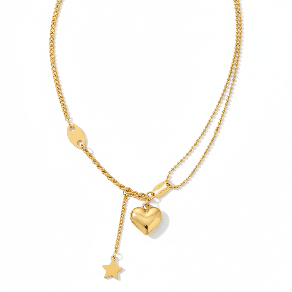 Collar Original Multidiseño en Acero Inoxidable 316L