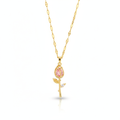 Collar Tulipán Rosa